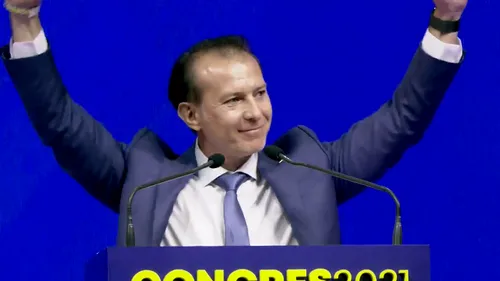 VIDEO-FOTO | Florin Cîțu este noul președinte al PNL. A câștigat cu aproape 1.000 de voturi mai mult decât Ludovic Orban