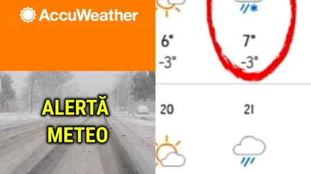 Meteorologii Accuweather au modificat iar prognoza. Data la care revin NINSORILE în România, de fapt