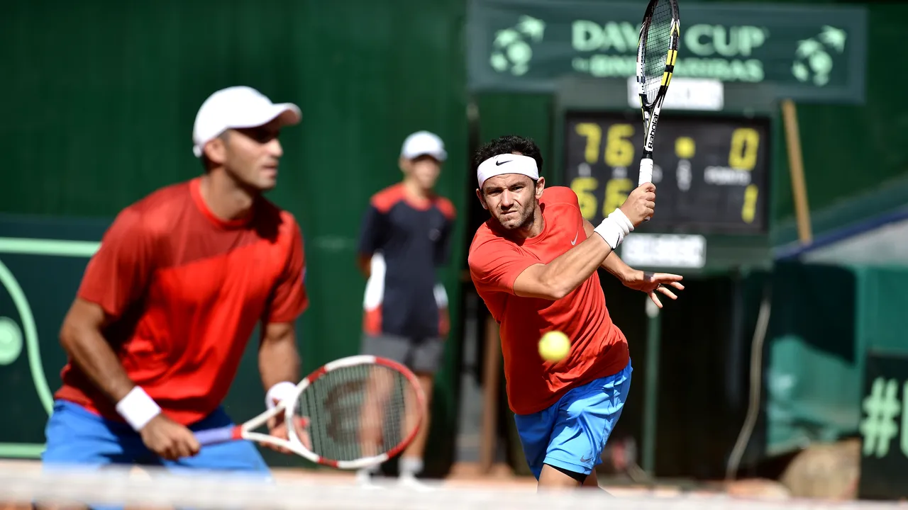 Copil și Ungur, eliminați la BRD Năstase Țiriac Trophy. Cu cine vor juca Tecău și Mergea