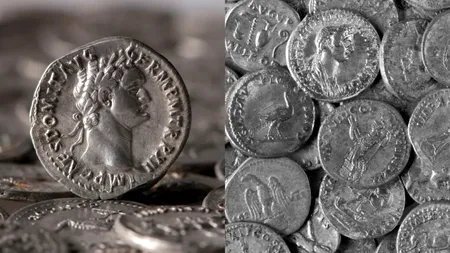 Un arheolog amator a descoperit 943 de monede romane pe un câmp din Germania. Monedele spun povestea a 300 de ani de istorie romană