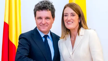 Șefa Parlamentului European, mesaj de SUSȚINERE pentru Nicușor Dan după o întâlnire informală la București: „Împreună pentru România”
