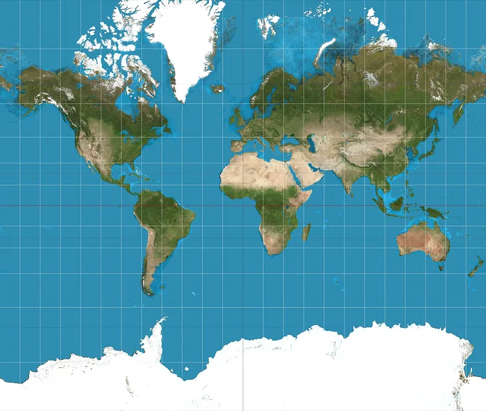 Proiecția Mercator 