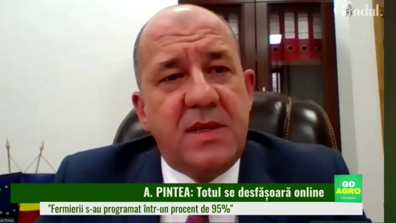 “Go Agro” Conference. Adrian Pintea, Director General APIA: Fermierii nu mai stau până în ultima zi să depună cererea unică de plată. Eliberarea adeverințelor pentru credite durează mult mai puțin