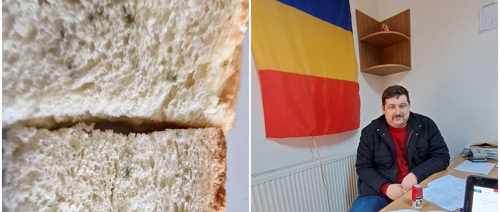 Pâine cu MUCEGAI, prin programul „Masă Caldă”, pentru elevii de la o școală din Roșia Montană