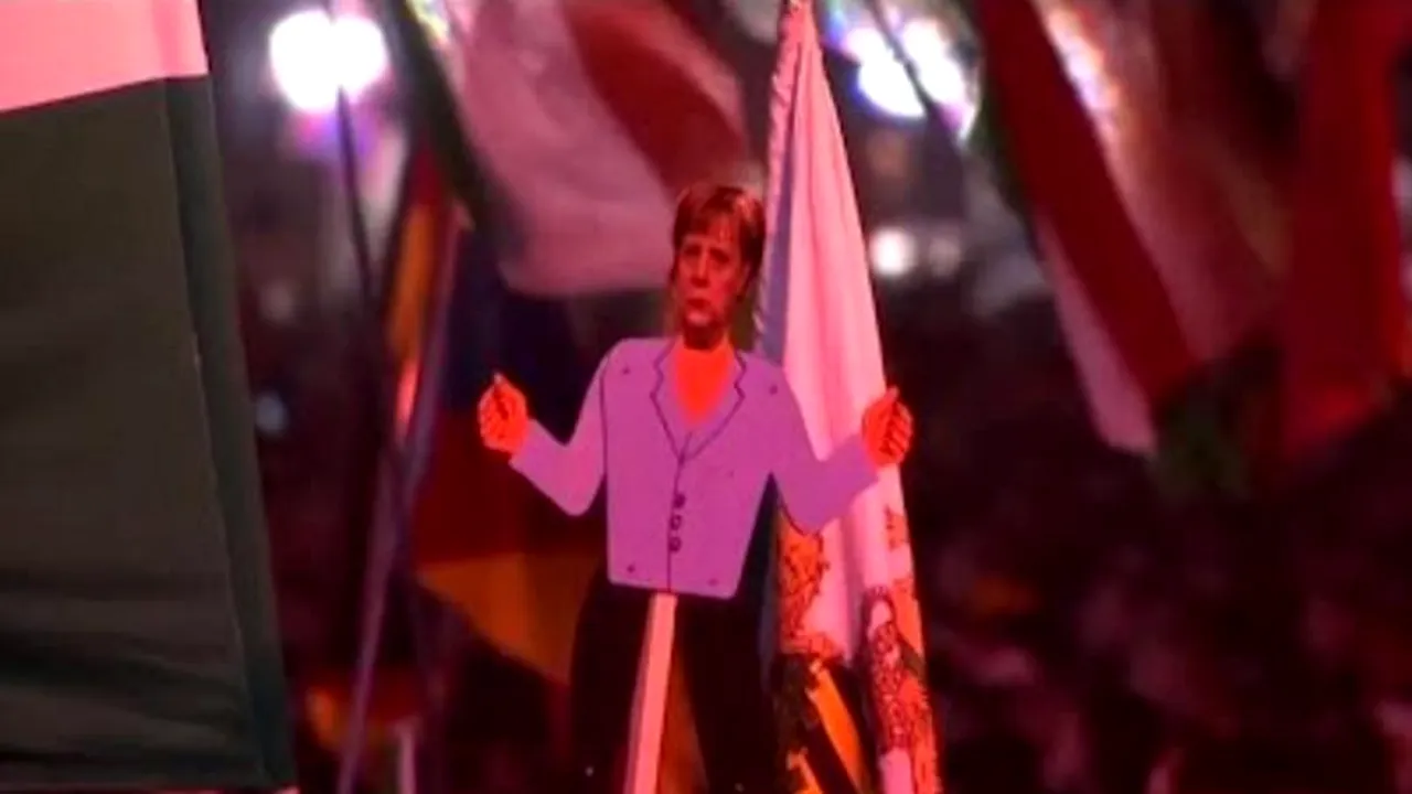 Mii de susținători ai grupării xenofobe Pegida au defilat la Dresda