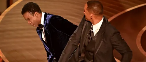 FOTO - VIDEO | Will Smith l-a pălmuit pe Chris Rock, la Gala Oscar 2022. Motivul pentru care s-a enervat
