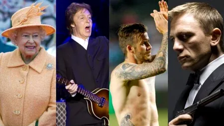CEREMONIA DE DESCHIDERE LONDRA 2012: Paul McCartney, David Beckham și actorul din James Bond, printre celebritățile prezente la eveniment