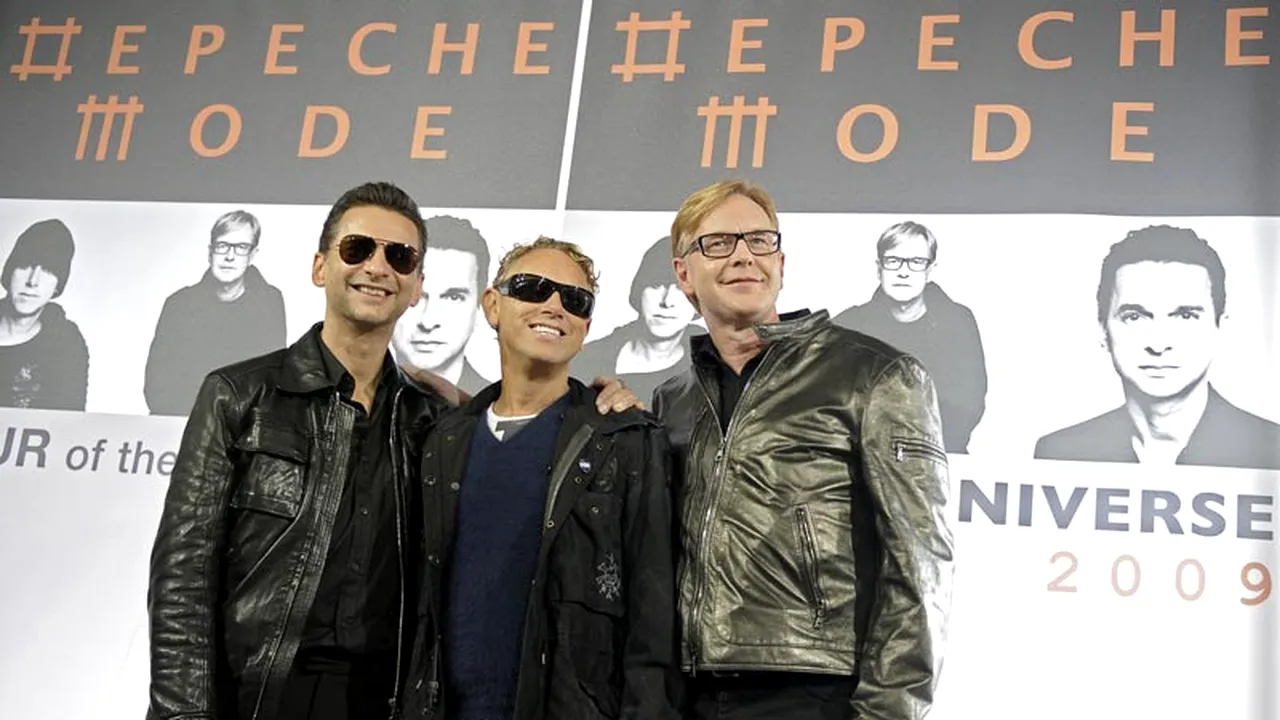 Trupa DEPECHE MODE REVINE la București