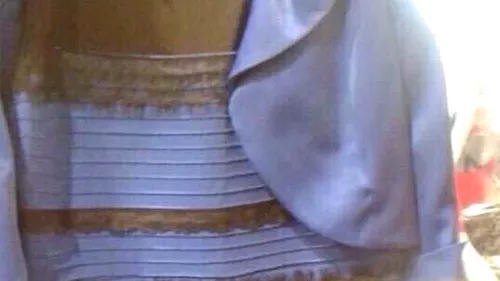 Nimeni nu se decide. Ce culoare are această rochie?