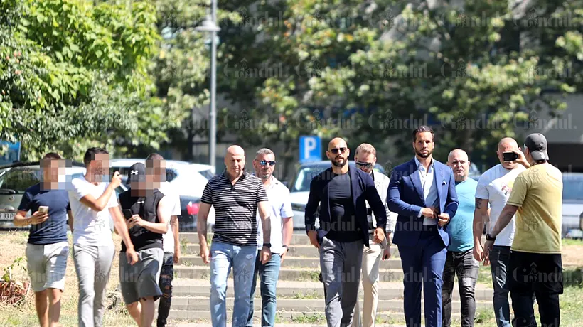 UPDATE | Frații Tate au venit la Tribunalul București flancați de o armată de bodyguarzi. Britanicii speră să scape de arestul la domiciliu - FOTO