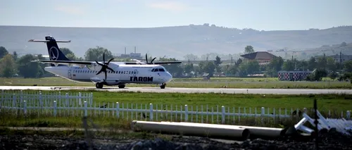 Un avion Cluj-București s-a oprit în timpul procedurilor de decolare din cauza unor probleme tehnice