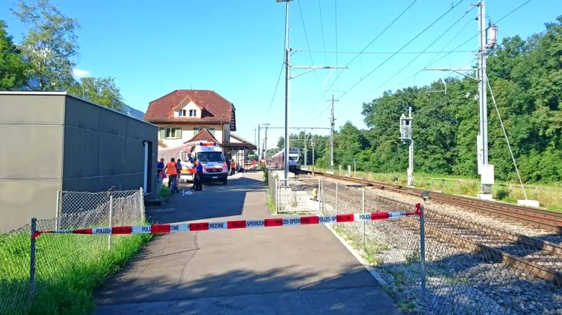 Atac armat într-un tren din Elveția: șase oameni sunt răniți