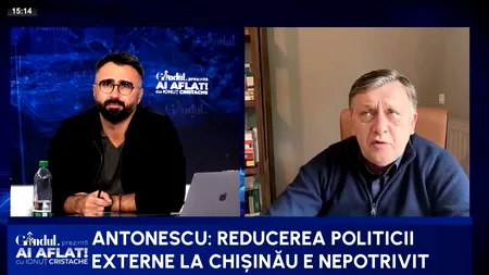 Crin Antonescu susține că Nicușor Dan a ratat o ocazie importantă pentru că nu s-a dus la Adunarea Generală ONU: „Era un PRILEJ bun”