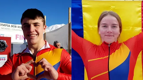 Aur pentru România! Andrei Nica și Georgeta Popescu, primul loc pe podium în cadrul Jocurilor Olimpice de Tineret - FOTO 