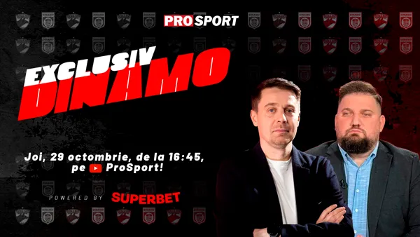 EXCLUSIV DINAMO, azi de la 16:45. Show-ul dedicat dinamoviștilor vine cu cele mai noi informații pentru fanii „câinilor”