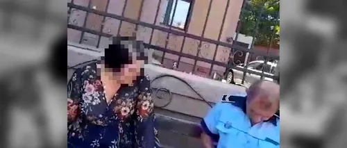 VIDEO | Femeie din Craiova, amendată cu o sumă uriașă pentru că a aruncat moloz pe domeniul public