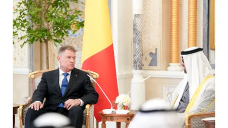 Klaus Iohannis, VIZITĂ în Emiratele Arabe Unite. A fost primit de Șeicul Mohamed bin Zayed Al Nahyan. Ce i-a propus președintele României