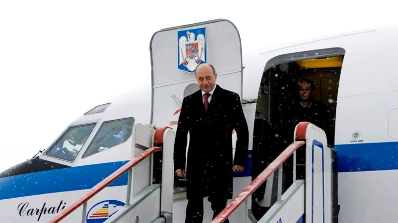 Băsescu spune că a renunțat la deplasarea în SUA care l-ar fi costat 2,3 milioane de lei