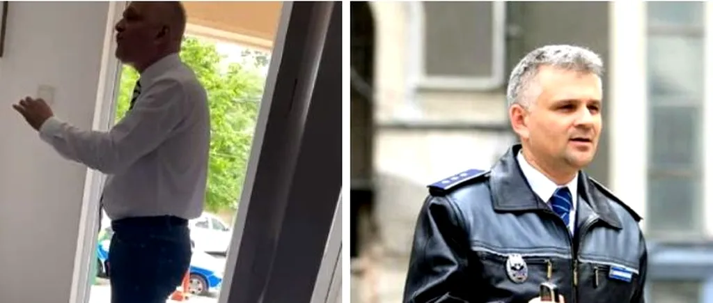 VIDEO| Christian Ciocan, fost purtător de cuvânt al Poliției Române, circ la secția de poliție după ce a rămas fără permis: „Băi băieți, lăsați-vă tată de circulație!”