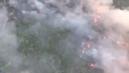 Alertă în Ucraina: un incendiu de vegetație se extinde spre centrala nucleară Cernobîl