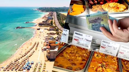 Calcul complet | Cât te costă să iei masa la „împinge tava” în Eforie Nord, în iunie 2025: felul principal, felul 2 și desert