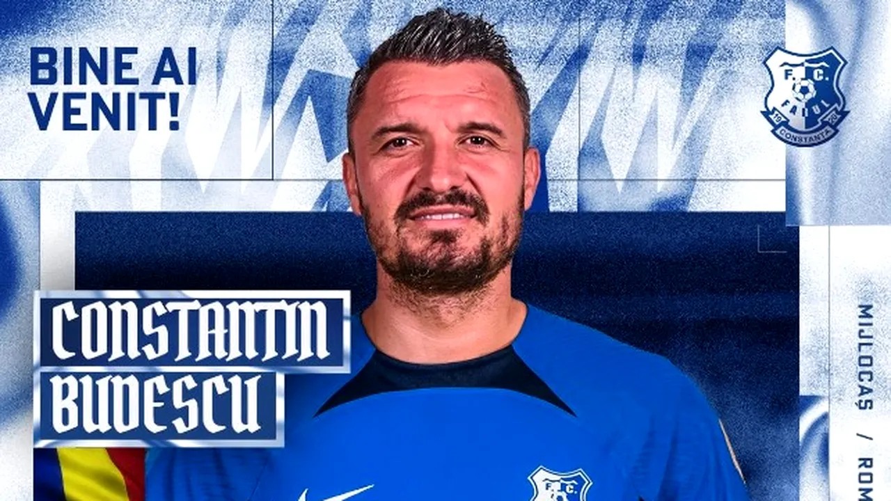 Constantin Budescu a SEMNAT cu campioana Farul! Care au fost argumentele lui Gică Hagi