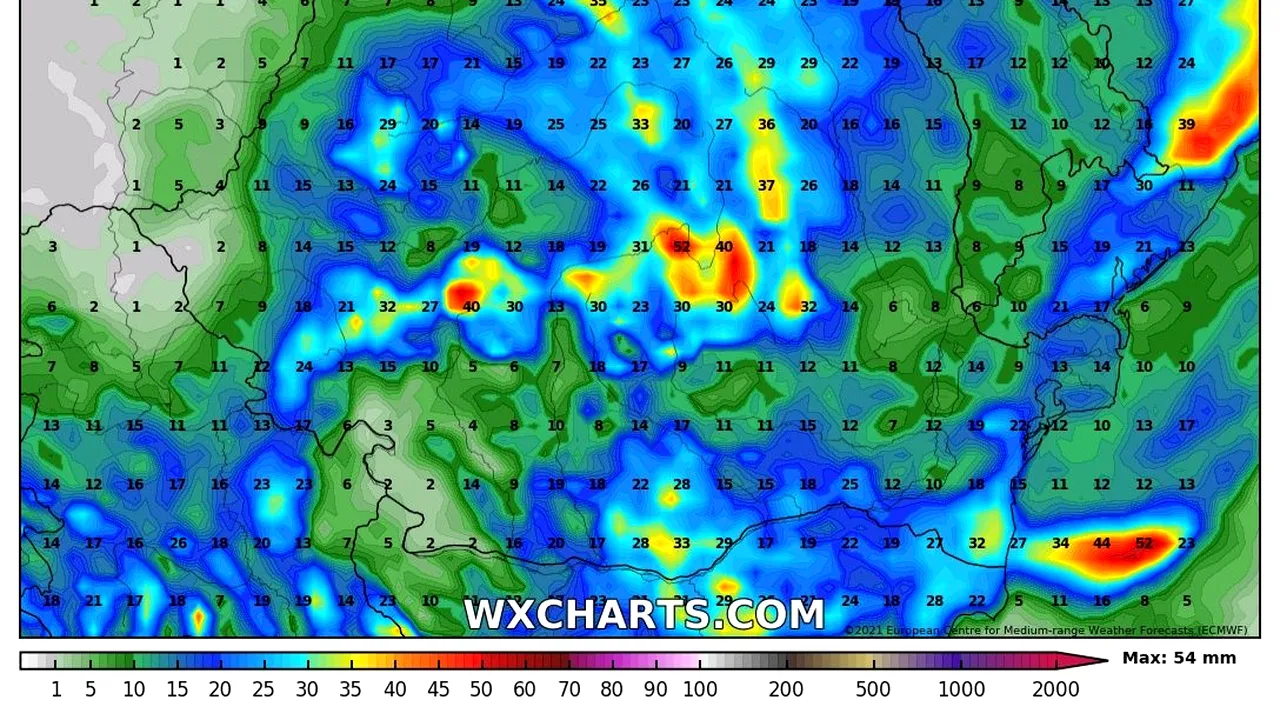 Vremea la mare în weekendul 11 – 13 iunie 2021. Vreme instabilă, precipitații și furtuni