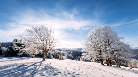 Ce temperaturi a adus cea mai RECE dimineață din această iarnă. Cum va fi vremea de Bobotează