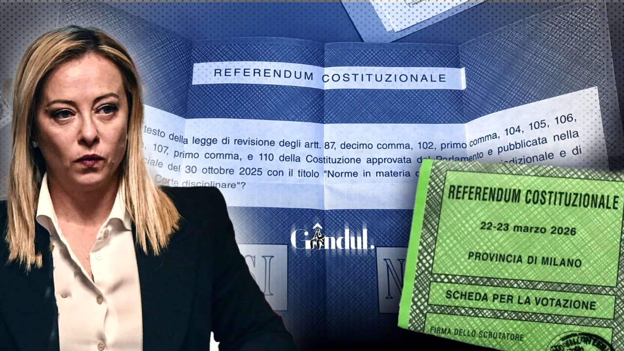 Lovitură dură pentru Giorgia Meloni în Italia. Referendumul organizat pentru reformarea justiției a picat la limită