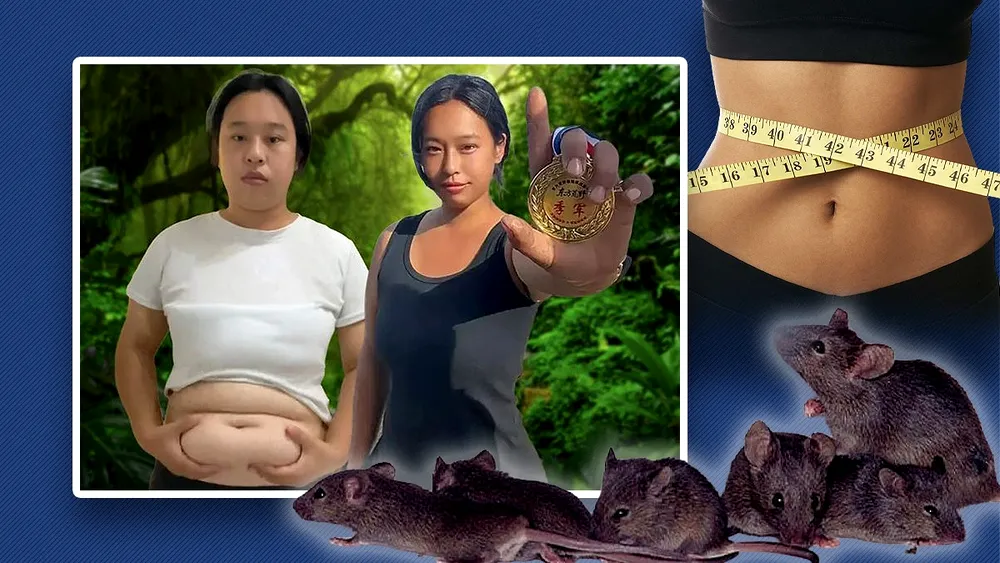 „Am mâncat 50 de șoareci și am slăbit 14 kilograme. Au fost destul de gustoși”. Povestea tinerei care a uimit China într-un concurs de supraviețuire de 35 de zile