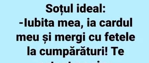 Bancul de marți | Definiția soțului ideal