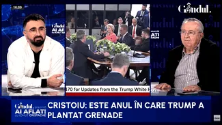 Ion Cristoiu descrie strategia lui Donald Trump pentru 2025: „A plantat grenade peste tot”