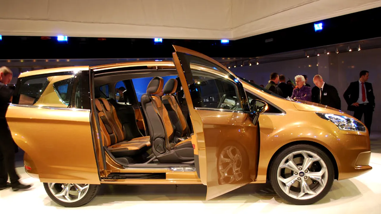 Ford a decis să oprească temporar producția B-Max și în următoarele două luni
