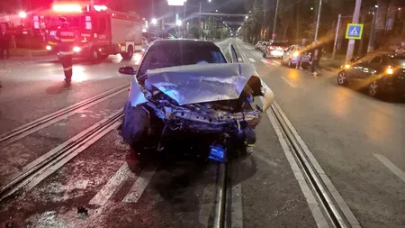 FOTO - VIDEO | Accident grav în Iaşi. Șase oameni au ajuns la spital