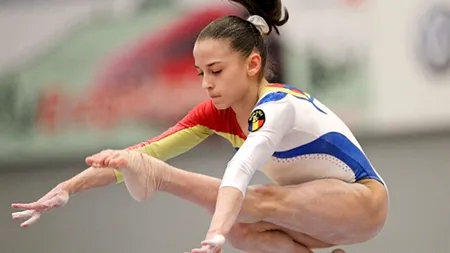 Andreea Munteanu, medalie de aur la bârnă, la Campionatul European de gimnastică de la Montpellier
