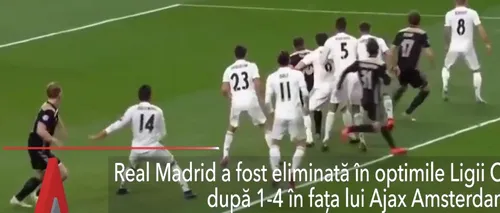 Dezastru istoric, patru luni de DOLIU! Real Madrid, eliminată din Liga Campionilor