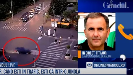 GÂNDUL LIVE. Titi Aur, campion național de raliuri, despre atitudinea corectă în trafic: Trebuie să fim în defensivă și foarte atenți! „Regulile de aur” sunt cele de circulație, de condus defensiv și de bun simț - VIDEO