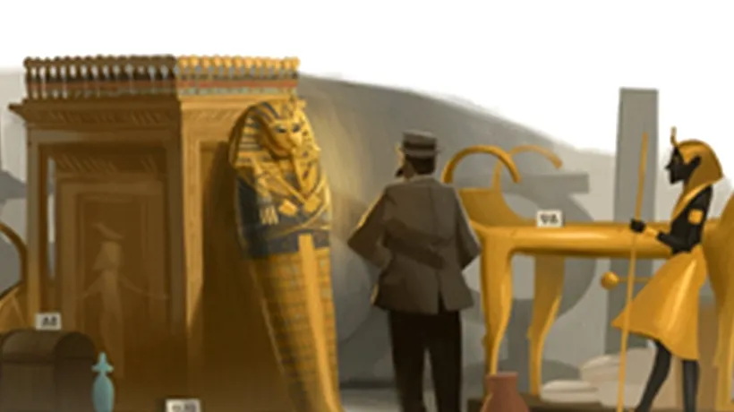 HOWARD CARTER, omagiat de GOOGLE. Arheologul britanic a descoperit mormântul lui Tutankamon, în 1922