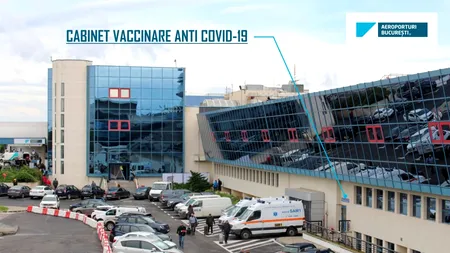 Centru de vaccinare pe Aeroportul Otopeni, deschis non-stop. Este folosit serul de la Johnson&Johnson, administrat în doză unică (FOTO)