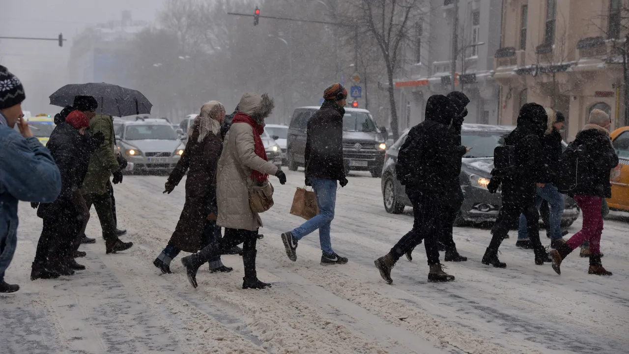 VREME CALDĂ în noaptea de REVELION: Precipitațiile SE VOR OPRI în ultima seară a anului 2018