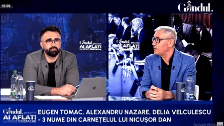 Doru Bușcu demontează varianta unui premier tehnocrat: E o glumă/Nici Nicușor Dan, nici PSD nu au un plan