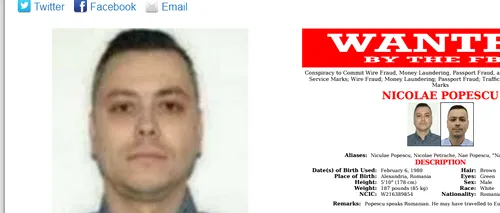 Americanii oferă milioane de dolari pentru prinderea a trei români care „au speriat” FBI. Doi dintre ei se ocupă cu „țepe” pe internet