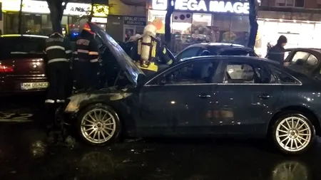 Cinci mașini cuprinse de FLĂCĂRI în Sectorul 3 din București