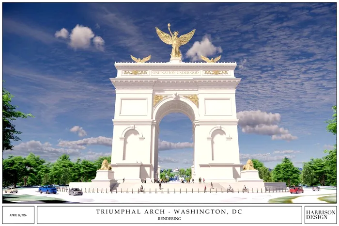 Arcul de Trium din SUA - Foto: X/@WhiteHouse