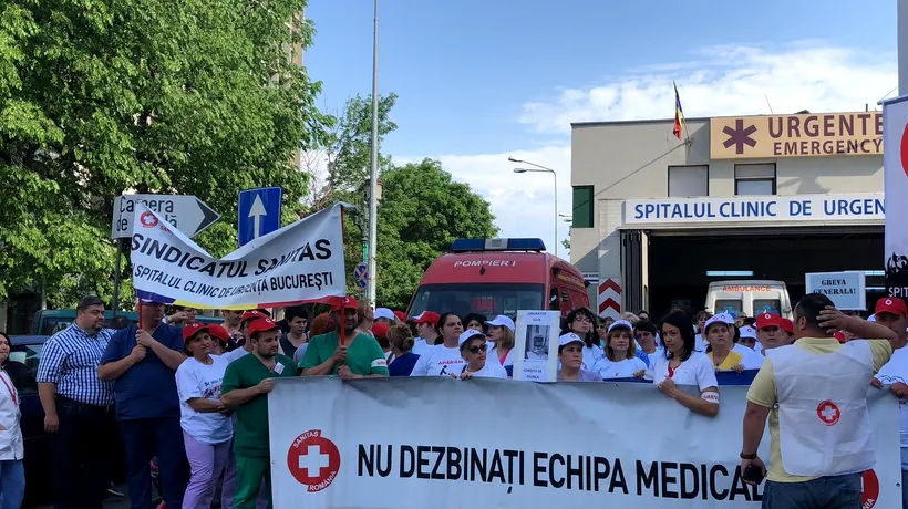 După negocierile de la Ministerul Sănătății, reprezentanții Sanitas anunță continuarea grevei: Până în acest moment, este în vigoare