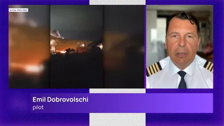 Imagini terifiante. Un Boeing pensionat de TAROM, la un pas de catastrofă în Senegal. La manșă, un veteran român al companiei