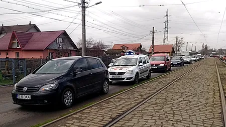 Protest inedit al unor șoferi din Iași: motivul pentru care au parcurs de zeci de ori un traseu cu doar 5 km/h. VIDEO