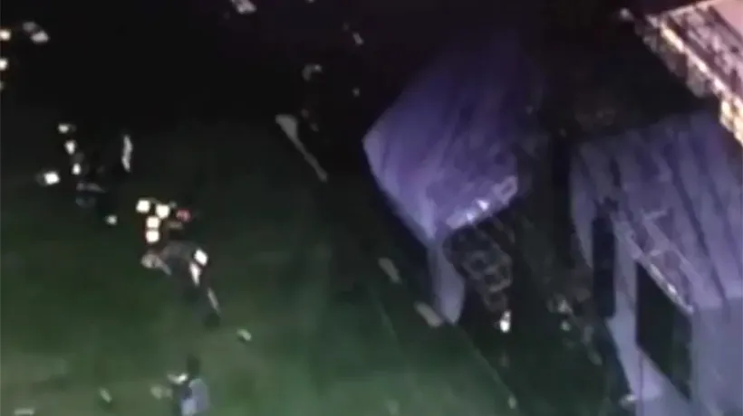 VIDEO - O persoană a murit înaintea unui concert Radiohead, după ce scena s-a prăbușit
