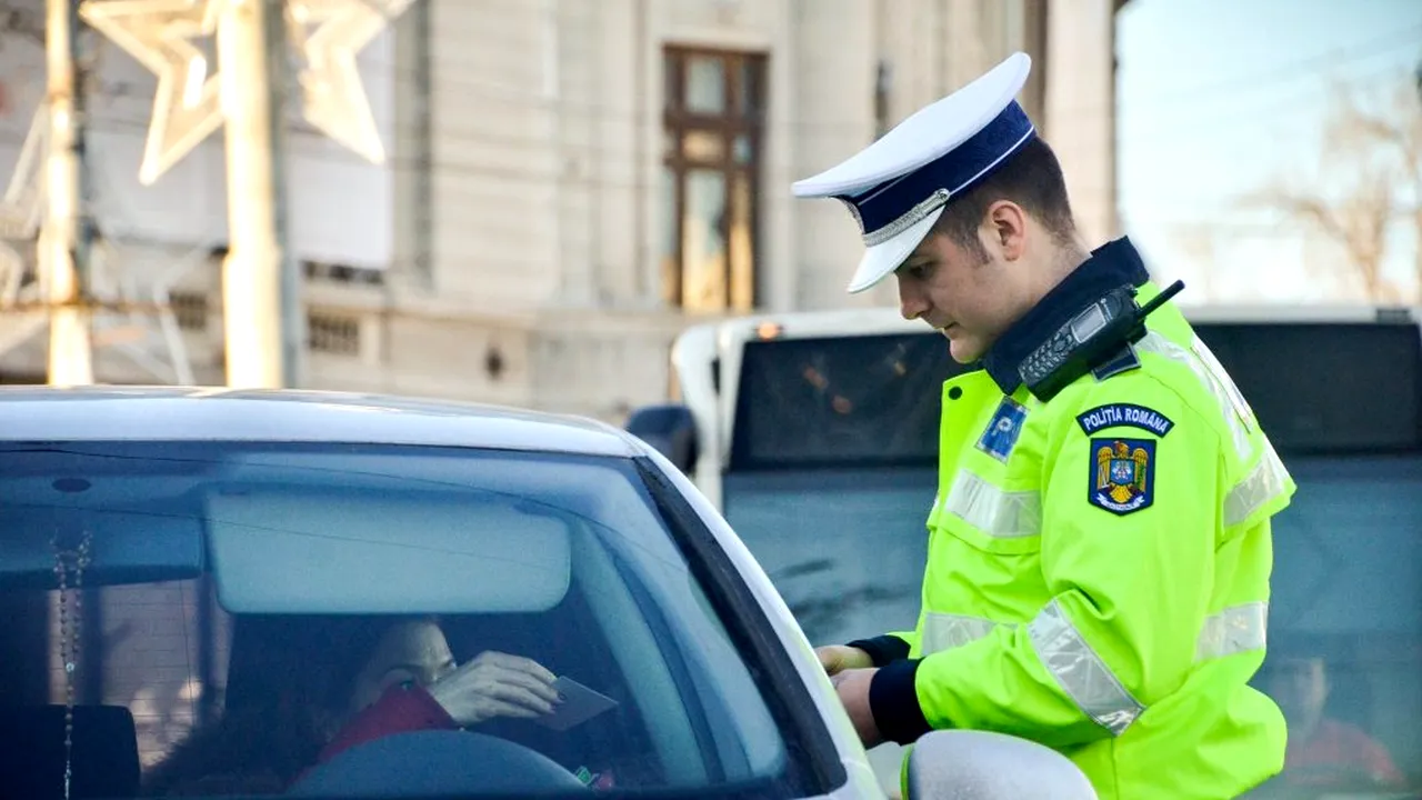Iubita unui interlop de top, prinsă mangă la volanul mașinii! Nici n-a avut forță să sufle în etilotest