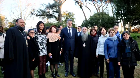Marcel Ciolacu s-a întâlnit cu Episcopul Ortodox ROMÂN al Italiei: 